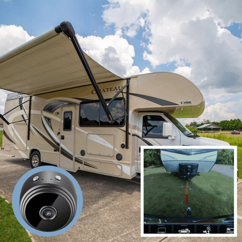 1080p Magnetic WiFi Mini Camera RV Trailer Rear View Camera Bowlift
