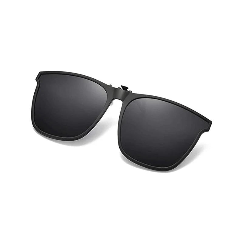 New polarized clip-on flip-up sunglasses