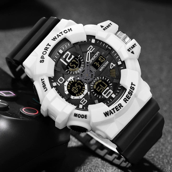 Adventure Gear | Military Digital Watch with Waterproof Design | Durable Timepiece for Outdoor Enthusiasts