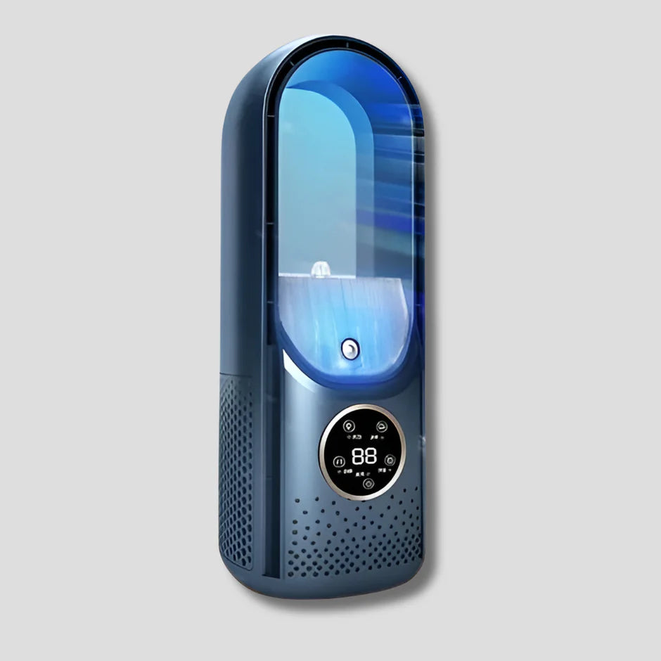 Blade-Free Portable AC Unit with Quiet Operation & Compact Design for Home Comfort