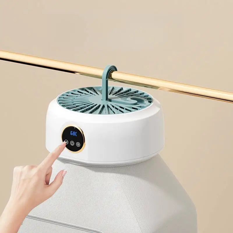 Compact Electric Clothes Dryer with Quick Dry Technology | Foldable Design for Space-Saving Convenience