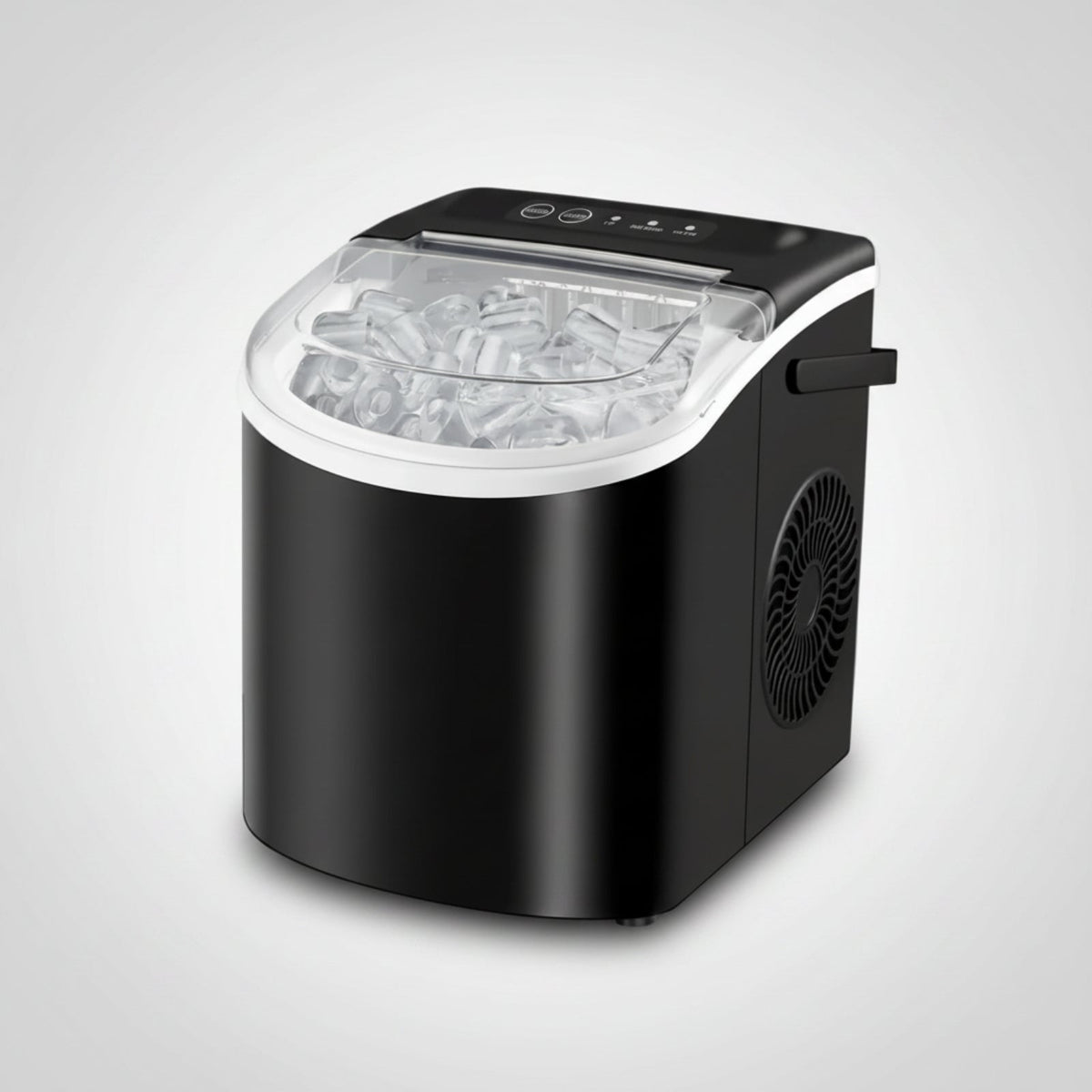 Compact Ice Maker | Portable Countertop Ice Machine with Fast Production | Ideal for Home and Office
