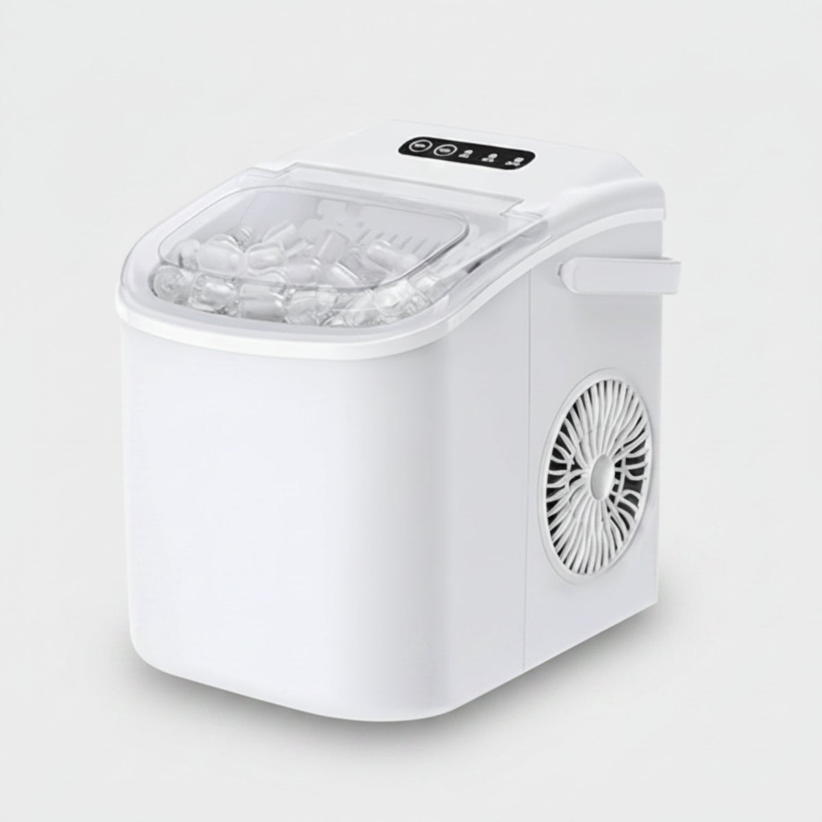 Compact Ice Maker | Portable Countertop Ice Machine with Fast Production | Ideal for Home and Office