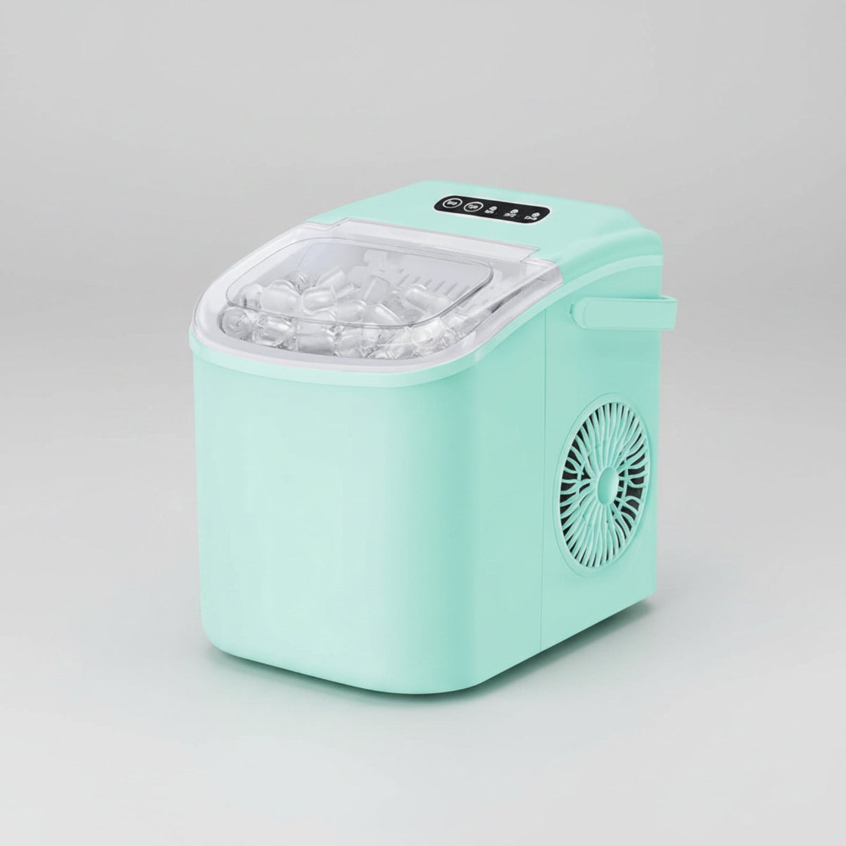 Compact Ice Maker | Portable Countertop Ice Machine with Fast Production | Ideal for Home and Office