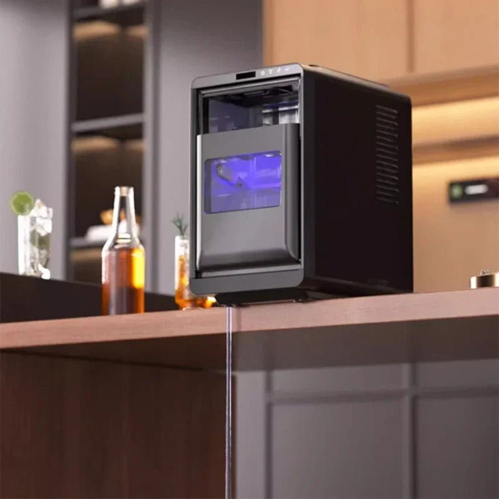 Efficient Portable Ice Maker | Compact Countertop Ice Machine for Quick Ice Production