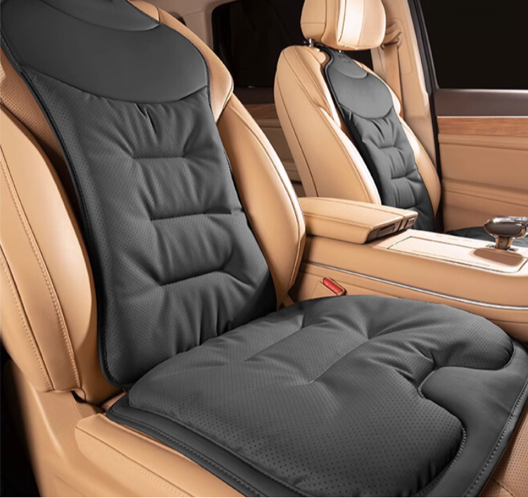 Ergonomic Car Seat Cushion with Lumbar Support for Pain Relief & Comfort