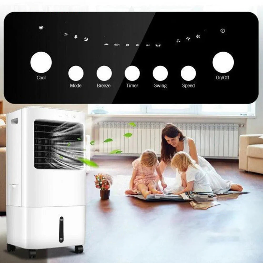 Home Comfort | Windowless Air Cooler with Remote Control & 3-in-1 Functionality | Efficient Cooling for Large Spaces