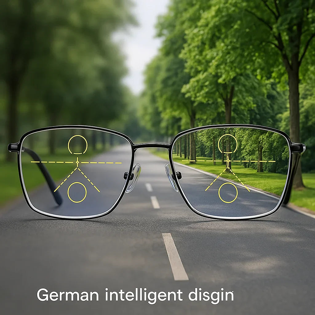 Intelligent Progressive Glasses | Cutting-Edge Lenses for All-Day Clarity | Versatile Vision Solution
