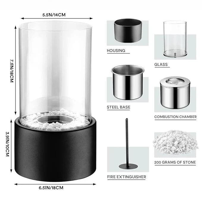 Elegant eternal flame oil lamp – Classic design with modern functionality
