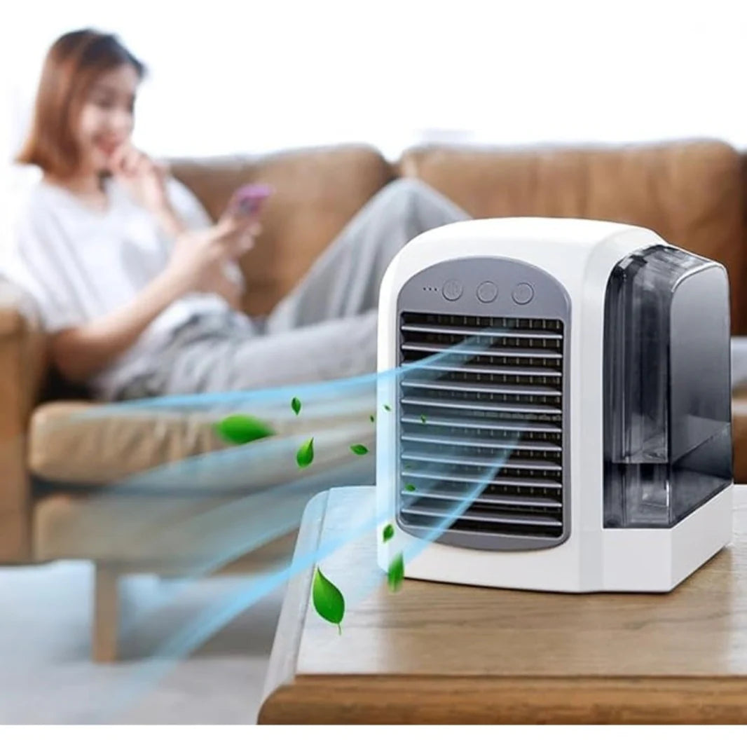 Portable Evaporative Cooler Fan with Oscillation & Quiet Operation for Personal Comfort
