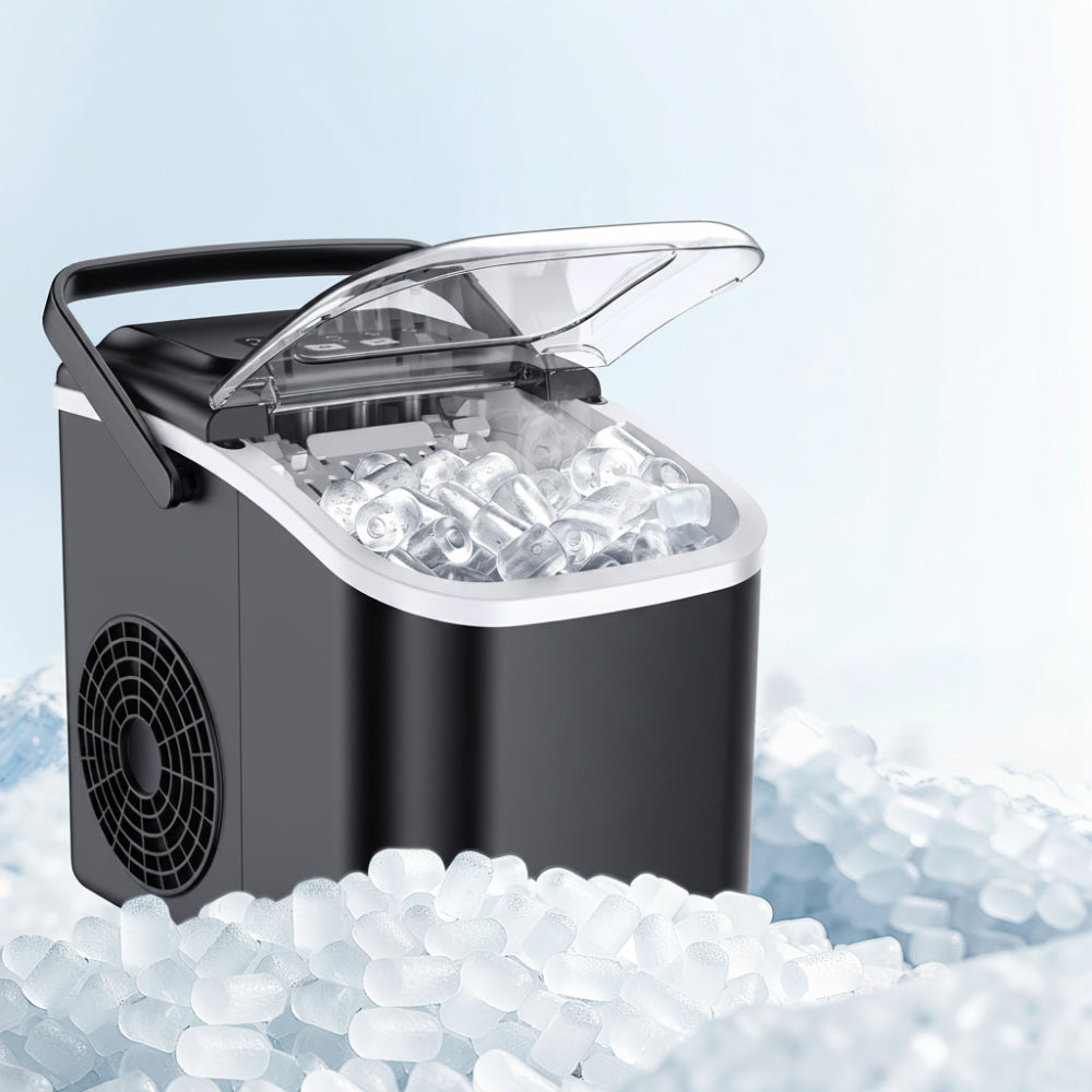 Portable Ice Maker | Countertop Bullet Ice Machine with Fast Production | Compact Design for Home and Outdoor Use