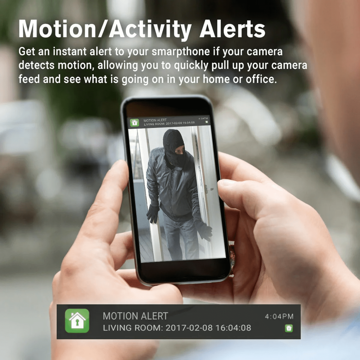 Smart Home | Security Camera with 1080P HD Streaming & Motion Detection | Discreet USB Charger for Home Monitoring