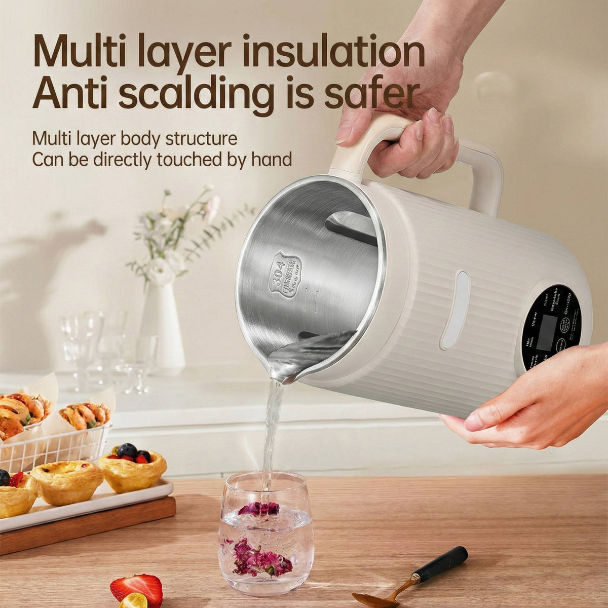 Nut Milk Maker Machine | 9 Programs, 35.1 oz Capacity