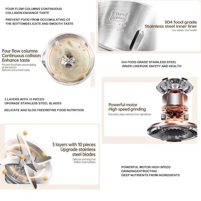 Nut Milk Maker Machine | 9 Programs, 35.1 oz Capacity