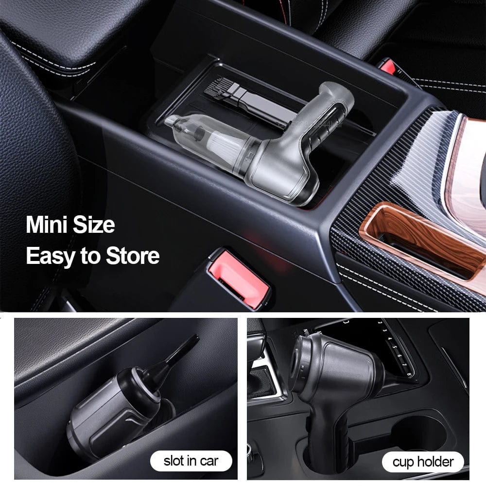 BowLift | Car Vacuum Cleaner - Powerful and Compact Car Vac for Quick Cleaning