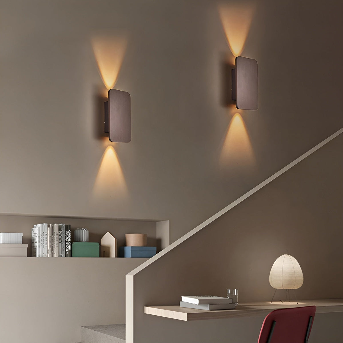 Modern LED Wall Lamp: Up/Down Light for Elegant Ambiance