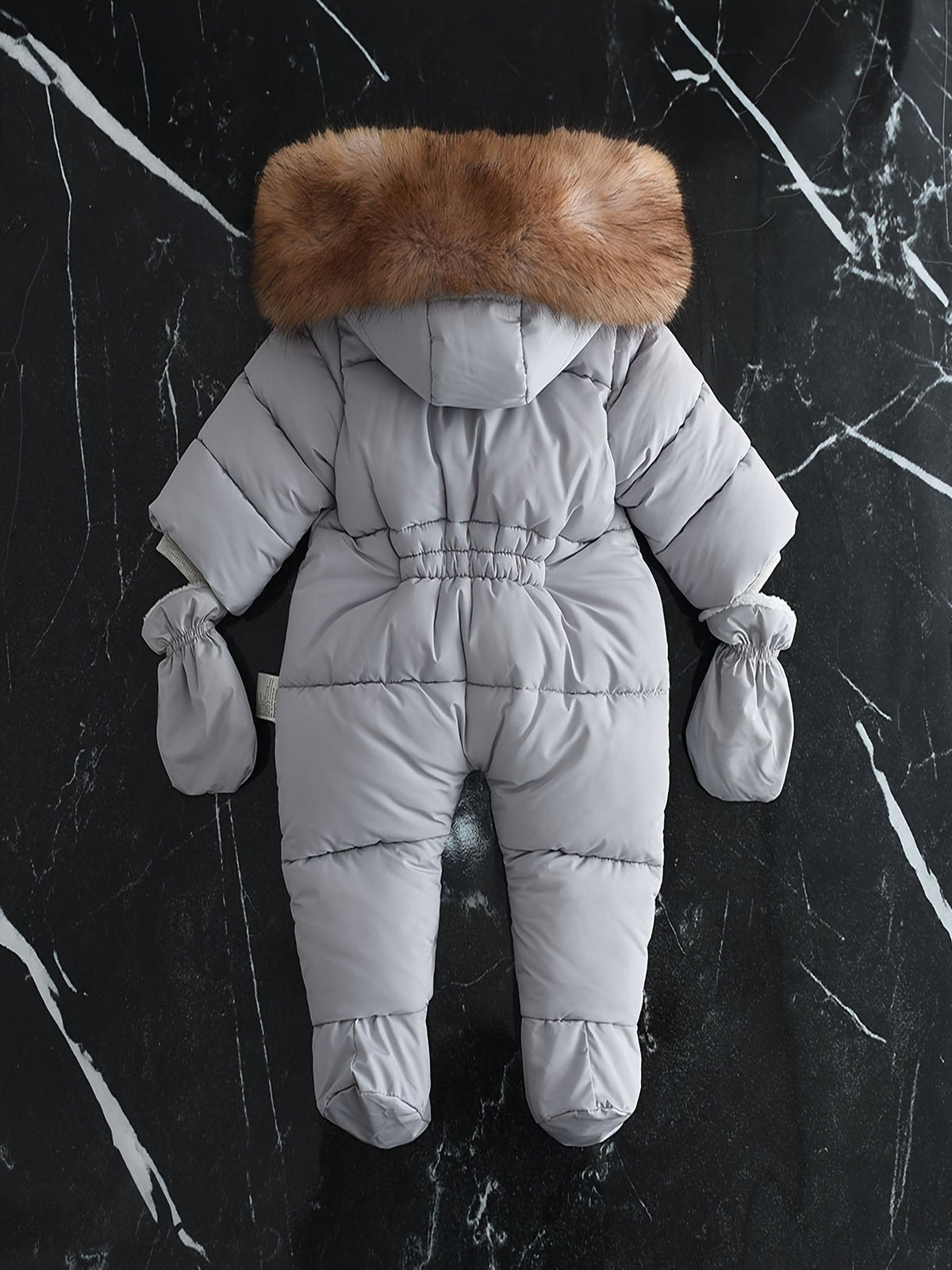 Unisex Baby Winter Romper & Jumpsuit – Cozy Hooded Outfit for Cold Weather