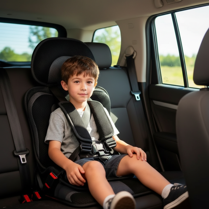 Portable &amp; Foldable Child Car Booster Seat