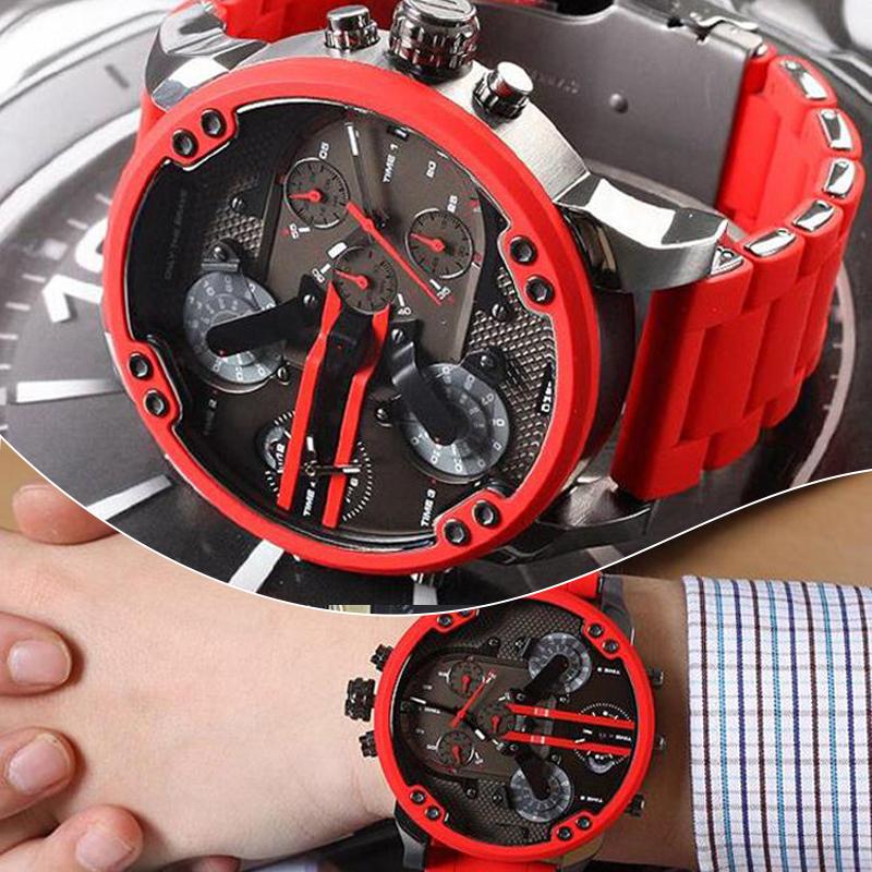 Stainless Steel Chronograph Quartz Watch with 10 m Water Resistance