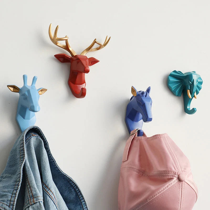 Tierkopf Wall Hook