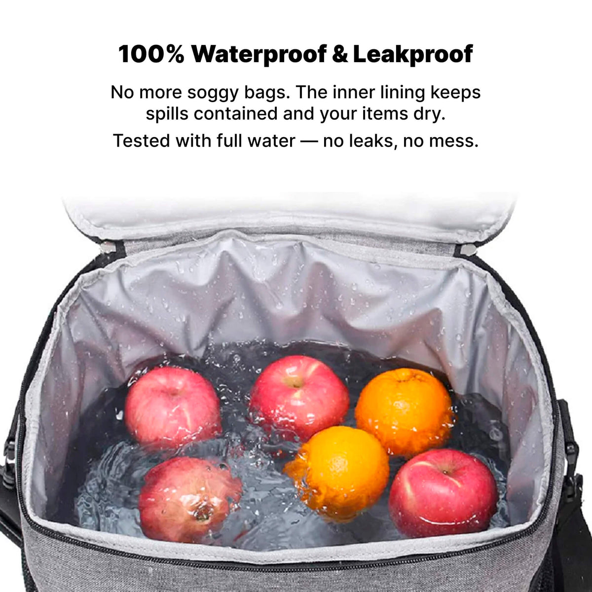 BowLift | 33L Waterproof Cooler Bag | Insulated, Spacious &amp; Ideal for Picnics, Beach Days, Hiking, and Outdoor Activities