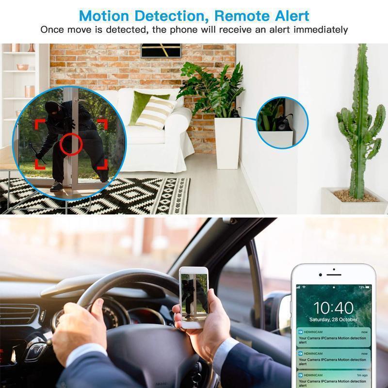 1080p Magnetic WiFi Mini Camera RV Trailer Rear View Camera Bowlift