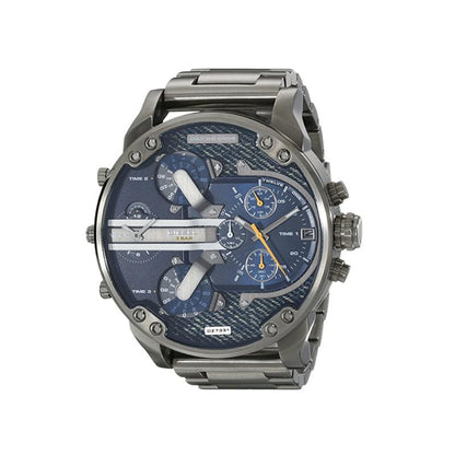 Stainless Steel Chronograph Quartz Watch with 10 m Water Resistance