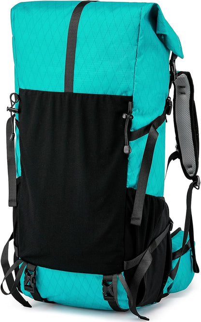 Adventure Gear | 50L Hiking Backpack with Internal Frame &amp; Lightweight Design | Durable Travel Bag for Mountain Climbing and Camping