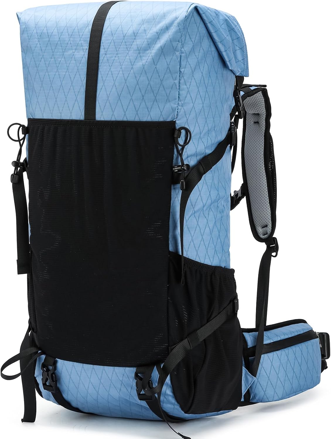 Adventure Gear | 50L Hiking Backpack with Internal Frame &amp; Lightweight Design | Durable Travel Bag for Mountain Climbing and Camping
