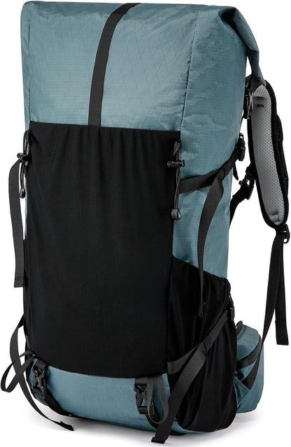 Adventure Gear | 50L Hiking Backpack with Internal Frame &amp; Lightweight Design | Durable Travel Bag for Mountain Climbing and Camping