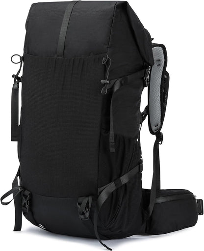 Adventure Gear | 50L Hiking Backpack with Internal Frame &amp; Lightweight Design | Durable Travel Bag for Mountain Climbing and Camping