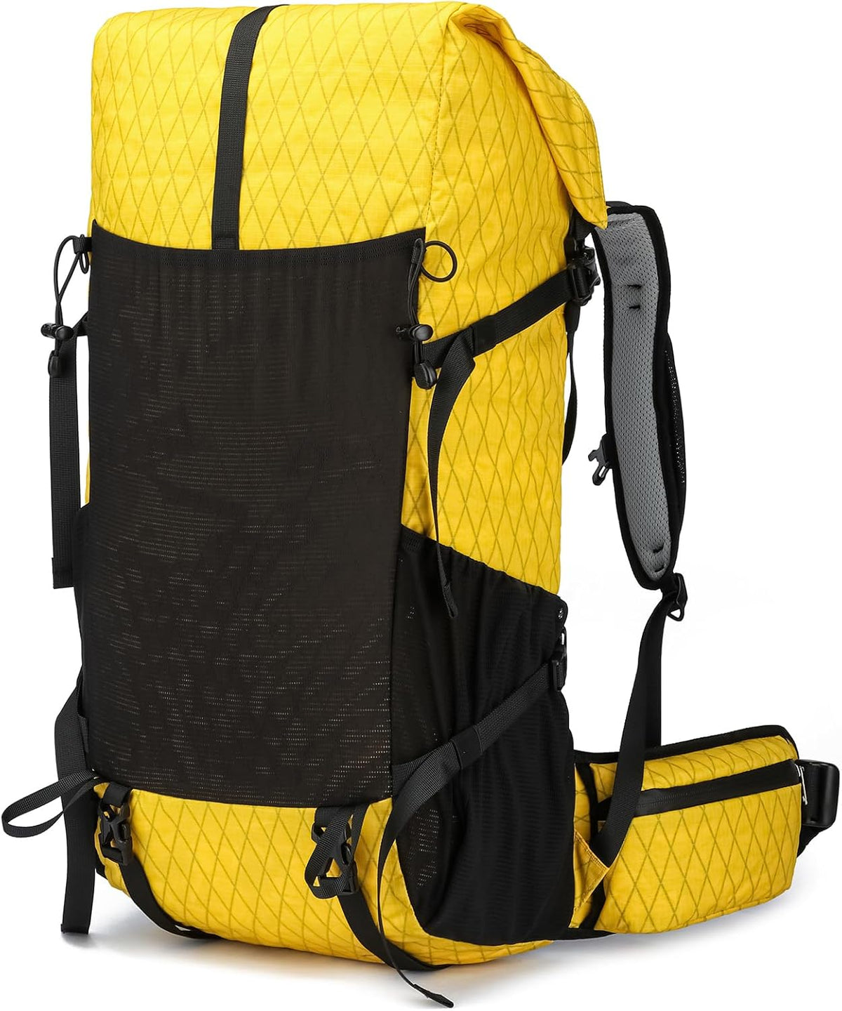 Adventure Gear | 50L Hiking Backpack with Internal Frame &amp; Lightweight Design | Durable Travel Bag for Mountain Climbing and Camping