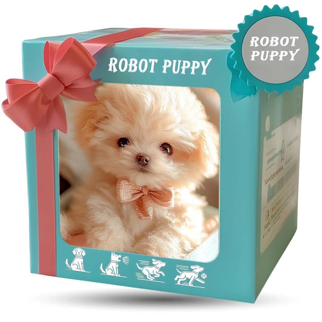 BowLift | Interactive Plush Dog with Realistic Movements – For Children &amp; Seniors