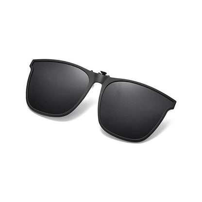 New polarized clip-on flip-up sunglasses