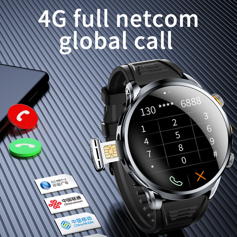 Active Series | 4G LTE Smartwatch with 1.95 HD Screen | Health Monitoring for Fitness Tracking