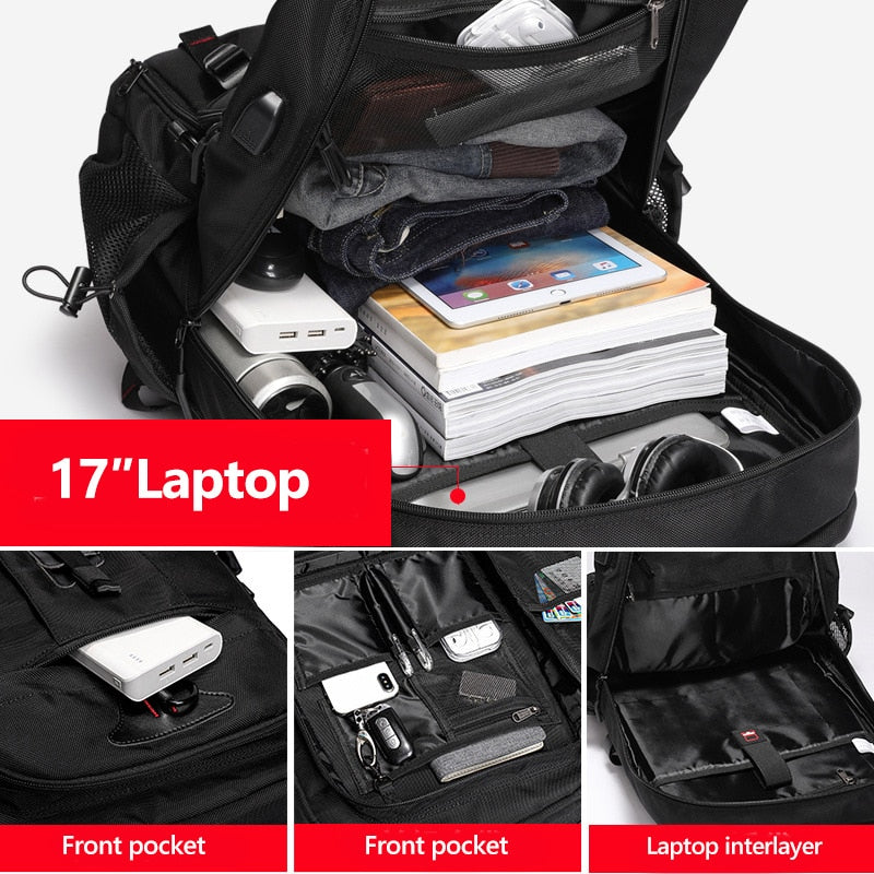 Adventure Pack | Large Capacity Travel Backpack with Water-Resistant Material | Versatile Design for Outdoor Enthusiasts