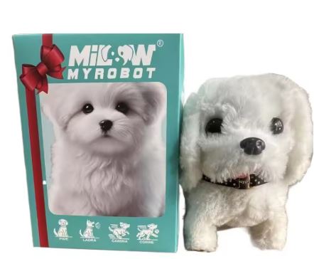 BowLift | Interactive Plush Dog with Realistic Movements – For Children &amp; Seniors