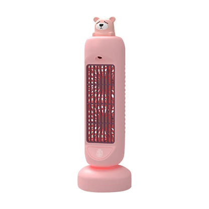Charming Mini Bear | Air Cooler Humidifier Fan with 3-Speed Control | Compact Design for Ultimate Comfort