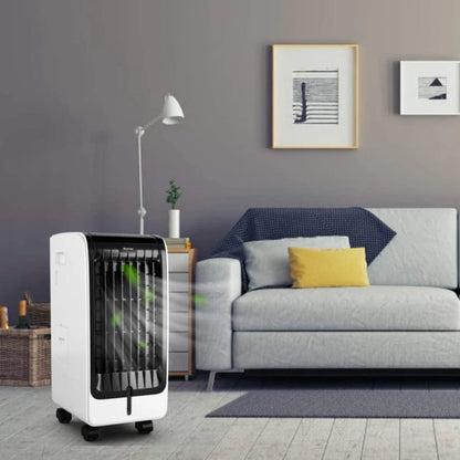 Cooling Breeze | Portable Air Conditioner with 3 Speed Settings &amp; Timer | Efficient Evaporative Cooler for Comfort