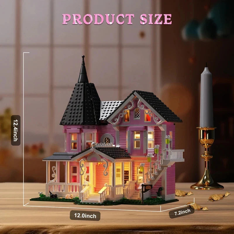Creative Building Block Set | Halloween-Themed 1349 PCS with Light-Up Features | Engaging Educational Toy for Imaginative Play