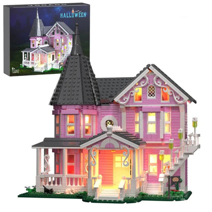 Creative Building Block Set | Halloween-Themed 1349 PCS with Light-Up Features | Engaging Educational Toy for Imaginative Play