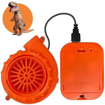 Halloween Costume for Adults, Inflatable Costume with Built In Blower Fan, Blow Up T Rex Dino Costume for Parties