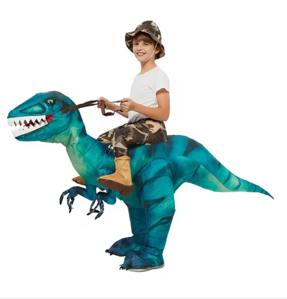 Dino Adventure | Kids Halloween Costume - Inflatable Dinosaur for Fun Playtime