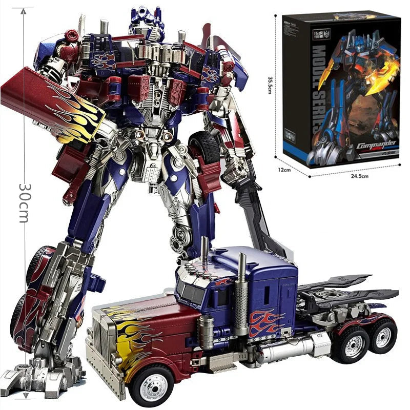 Dynamic Transformer Robot Toy Figure with Remote Control &amp; Accessories | 6.5 Inch Interactive Model for Action Play