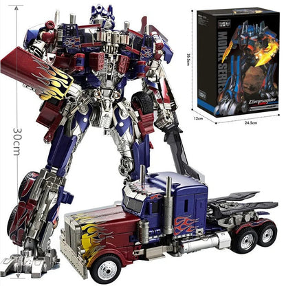 Dynamic Transformer Robot Toy Figure with Remote Control &amp; Accessories | 6.5 Inch Interactive Model for Action Play