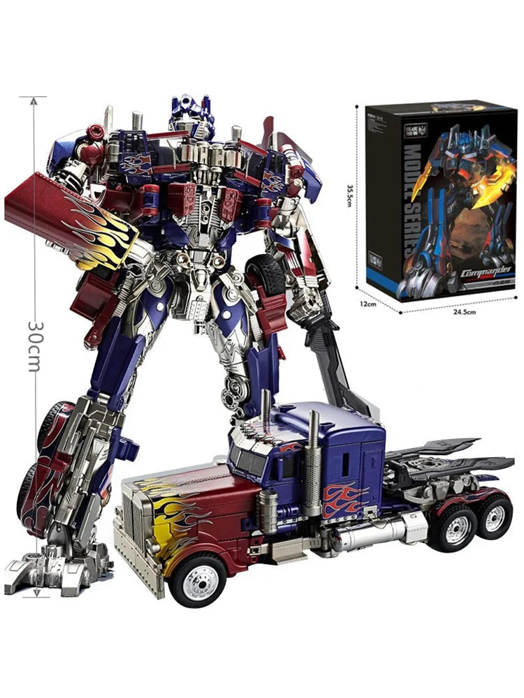 Dynamic Transformer Robot Toy Figure with Remote Control &amp; Accessories | 6.5 Inch Interactive Model for Action Play
