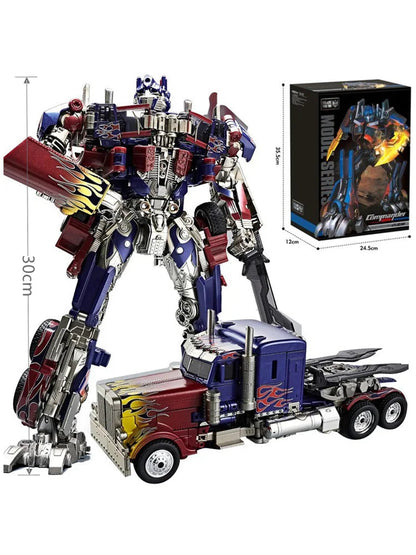 Dynamic Transformer Robot Toy Figure with Remote Control &amp; Accessories | 6.5 Inch Interactive Model for Action Play