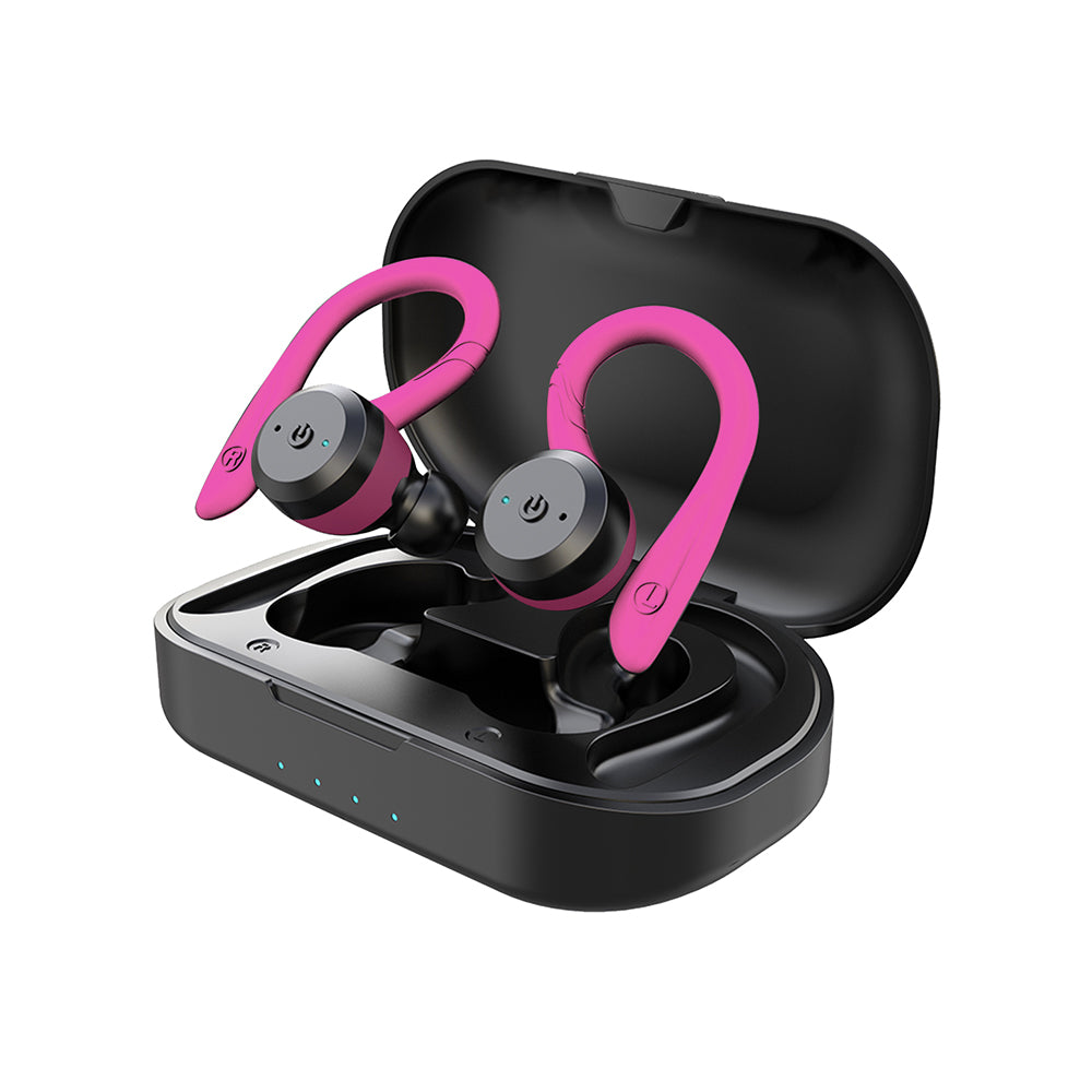 BowLift | Vega Waterproof Wireless Sport Earbuds – 20 Hours Playtime | Bluetooth 5.0, IPX7 for Swimming &amp; Fitness