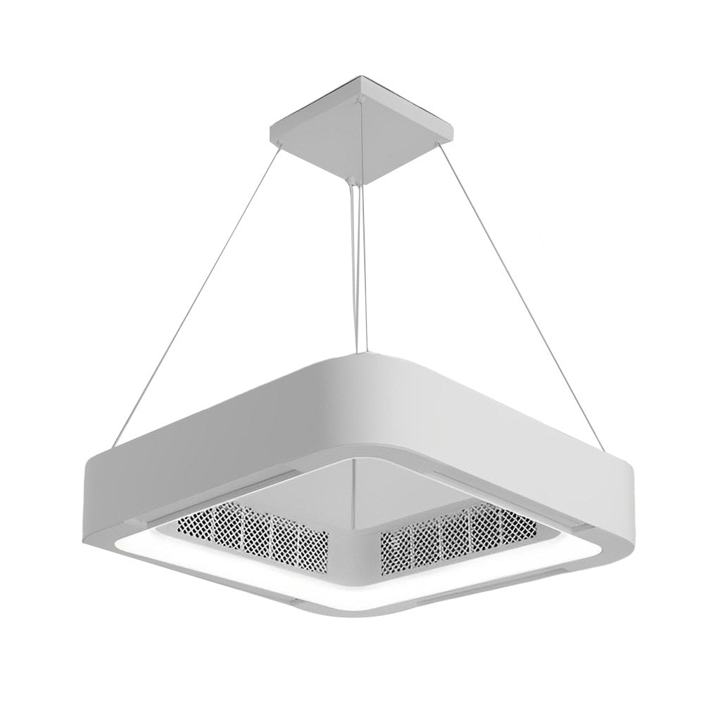 Elegant | Modern Ceiling Fan with LED Lighting &amp; Chandelier Design for Stylish Airflow