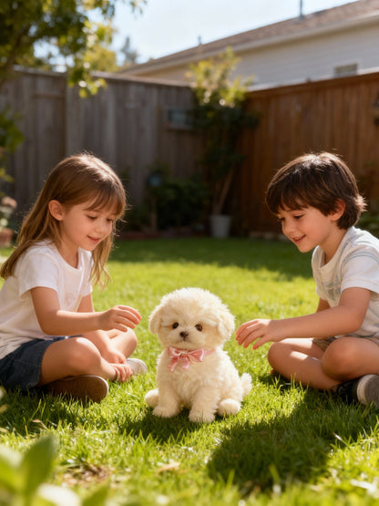 Nicoo Interactive Robot Puppy | Walks, Barks, Wags Tail | Plush, Battery-Operated Toy